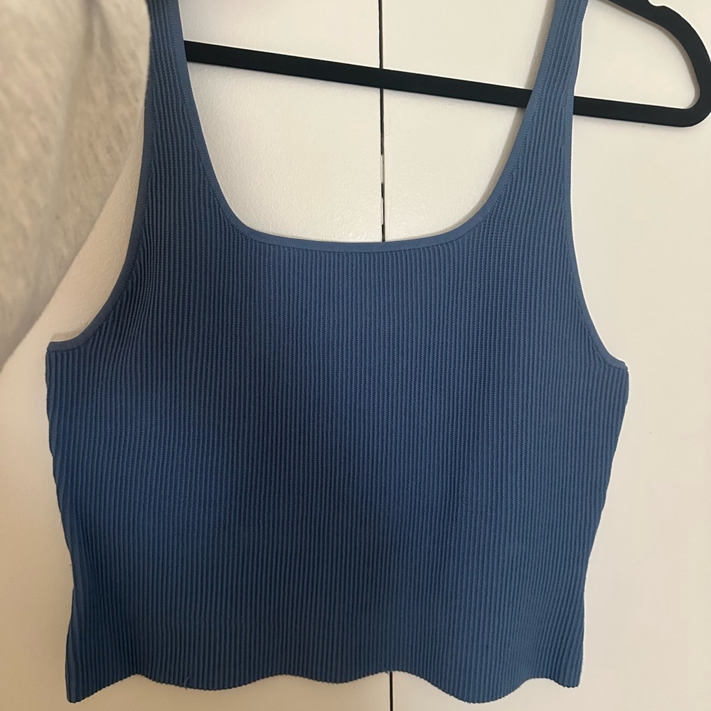 Aritzia Babaton Blue Tank Top Size XL